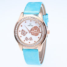 Load image into Gallery viewer, GERIDUN Butterfly and Flower Patterned Watch