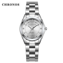 Load image into Gallery viewer, Stainless Steel Rhinestone Watch