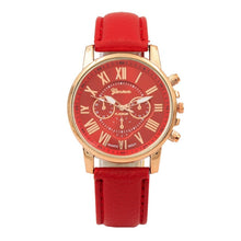 Load image into Gallery viewer, Rome Numerals Faux Leather Watch