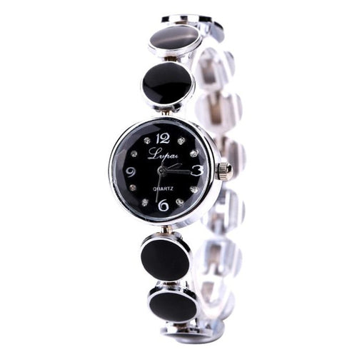 Rhinestone Steel Watch