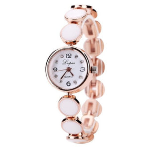 Rhinestone Steel Watch