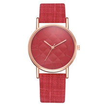 Load image into Gallery viewer, Faux Leather Watch