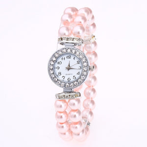 Simulated Pearl Watch