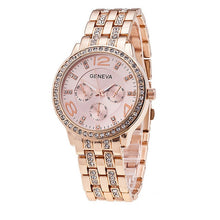 Load image into Gallery viewer, Rhinestone Stainless Steel Watch