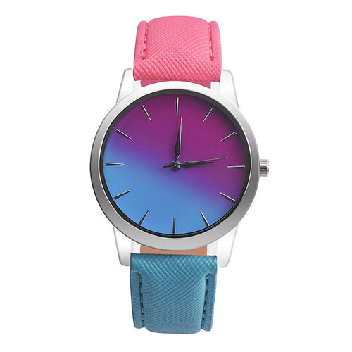 Retro Rainbow Design Watch