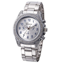 Load image into Gallery viewer, Metal Band Rhinestone Watch