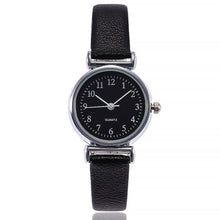 Load image into Gallery viewer, Leather Band Thin Watch