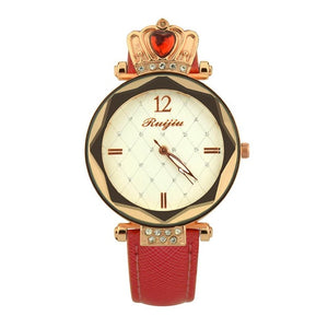 Crown Patterned Watch