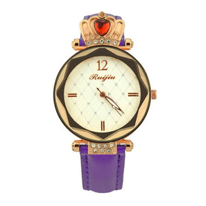 Crown Patterned Watch