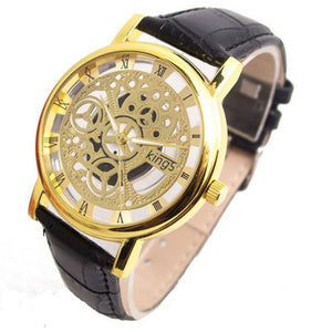 Leather Band Casual Watch