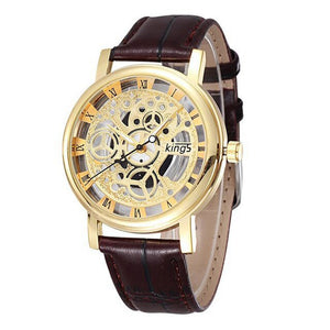 Leather Band Casual Watch
