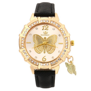 Butterfly Patterned Watch