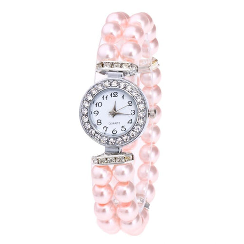 Casual Pearl String Watch
