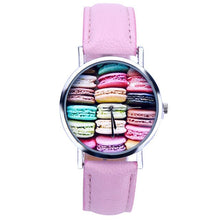 Load image into Gallery viewer, Macaron Cake Pattern Watch