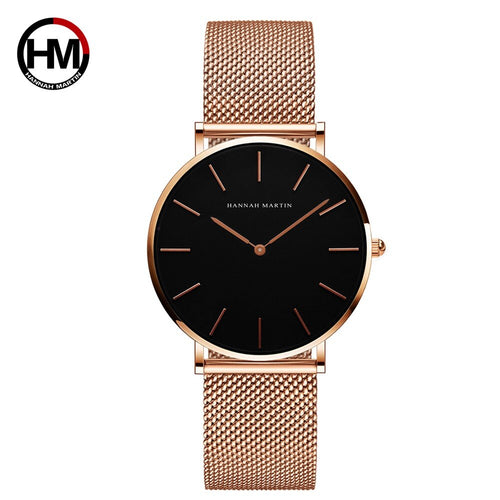 Rose Gold Stainless Steel  Watch