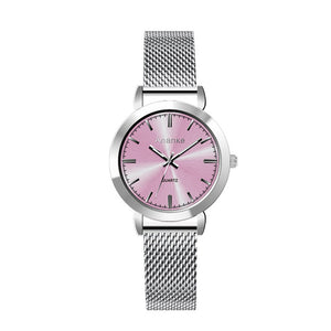 Rose Stainless Steel Band Watch